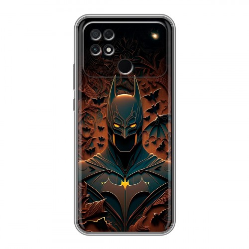 Дизайнерский силиконовый чехол для Xiaomi Poco C40 Batman Бэтмен