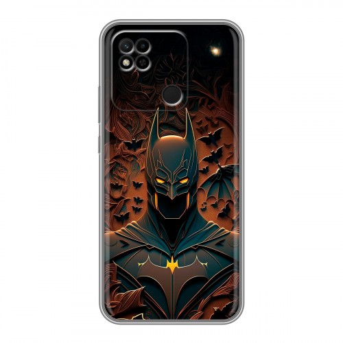 Дизайнерский силиконовый чехол для Xiaomi Redmi 10A Batman Бэтмен