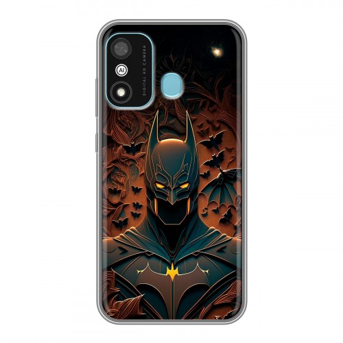 Дизайнерский силиконовый чехол для Itel A27 Batman Бэтмен