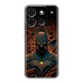 Дизайнерский силиконовый чехол для Infinix Smart 7 Batman Бэтмен