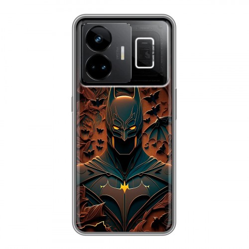Дизайнерский силиконовый чехол для Realme GT3 Batman Бэтмен
