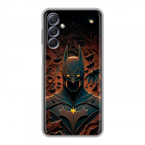 Дизайнерский силиконовый чехол для Samsung Galaxy M54 Batman Бэтмен
