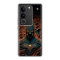 Дизайнерский силиконовый чехол для Vivo S17 Batman Бэтмен