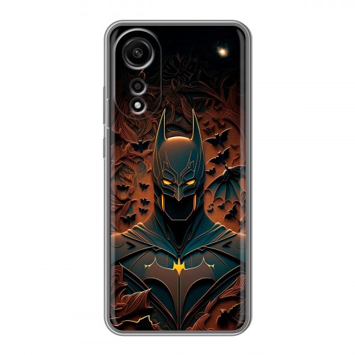 Дизайнерский силиконовый чехол для OPPO A78 4G Batman Бэтмен