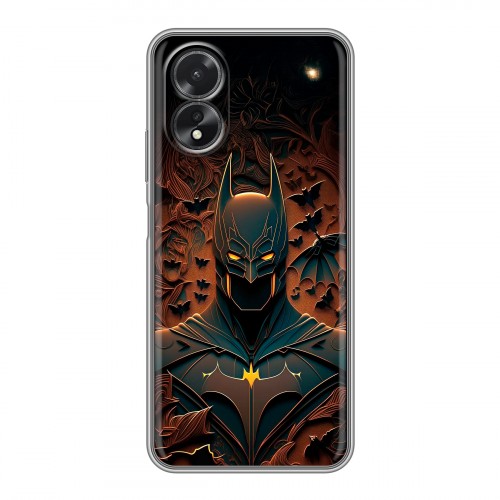 Дизайнерский силиконовый чехол для OPPO A38 4G Batman Бэтмен