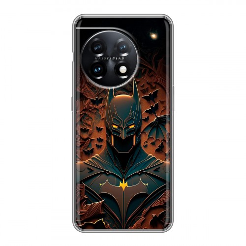 Дизайнерский силиконовый чехол для OnePlus 11 Batman Бэтмен