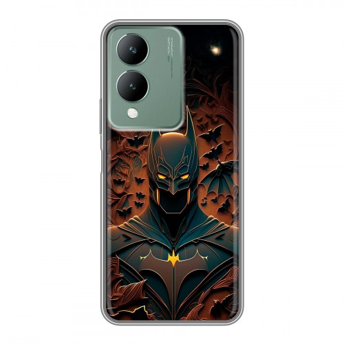 Дизайнерский силиконовый чехол для Vivo Y17s Batman Бэтмен