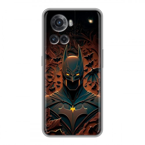 Дизайнерский силиконовый чехол для OnePlus Ace Batman Бэтмен