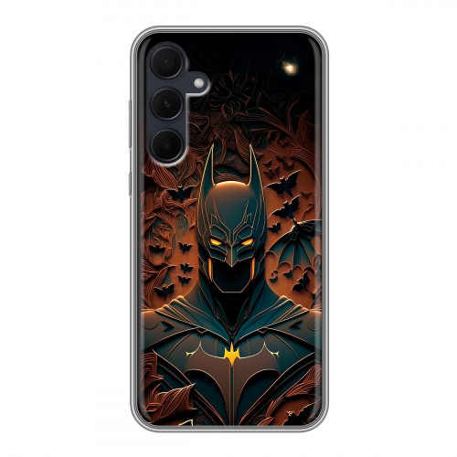 Дизайнерский силиконовый чехол для Samsung Galaxy A35 Batman Бэтмен