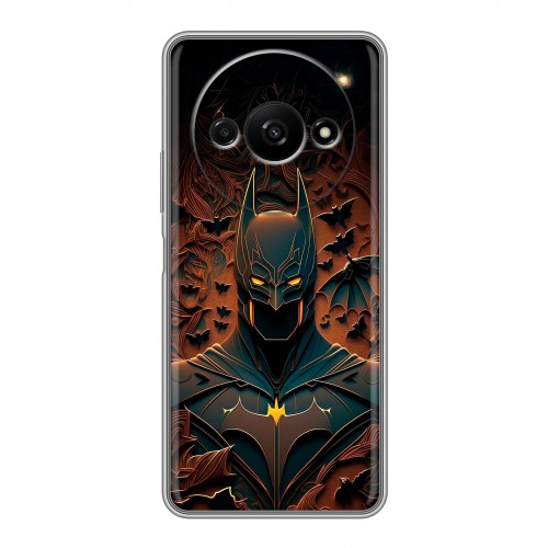 Дизайнерский силиконовый чехол для Xiaomi RedMi A3 Batman Бэтмен