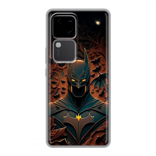 Дизайнерский пластиковый чехол для Vivo V30 5G Batman Бэтмен