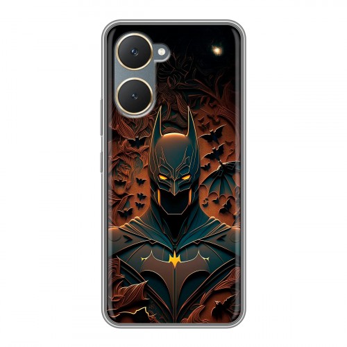 Дизайнерский силиконовый чехол для Vivo Y03 Batman Бэтмен