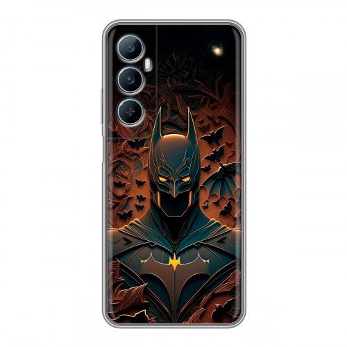Дизайнерский пластиковый чехол для Realme C65 Batman Бэтмен