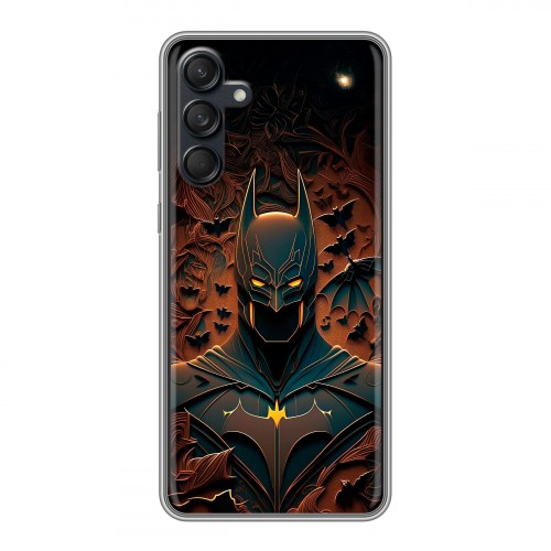 Дизайнерский силиконовый чехол для Samsung Galaxy M55 Batman Бэтмен