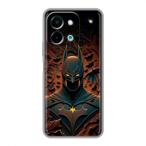 Дизайнерский силиконовый чехол для Vivo Y28 Batman Бэтмен