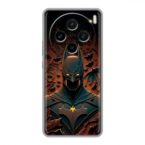 Дизайнерский пластиковый чехол для Vivo X100 Batman Бэтмен