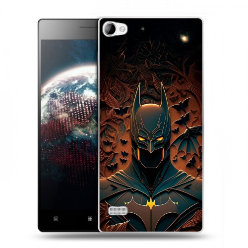Дизайнерский пластиковый чехол для Lenovo Vibe X2 Batman Бэтмен