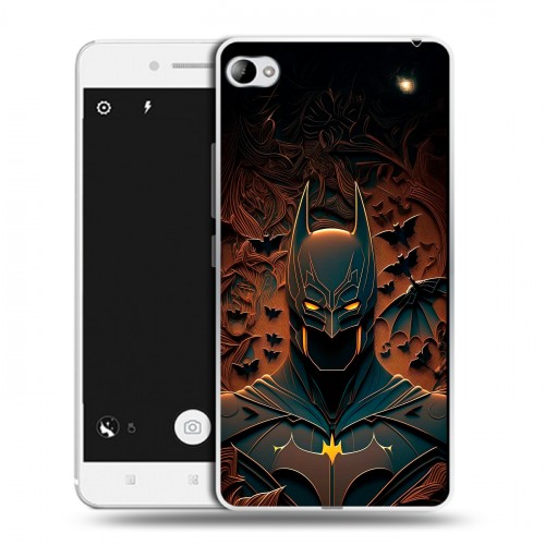 Дизайнерский пластиковый чехол для Lenovo S90 Batman Бэтмен