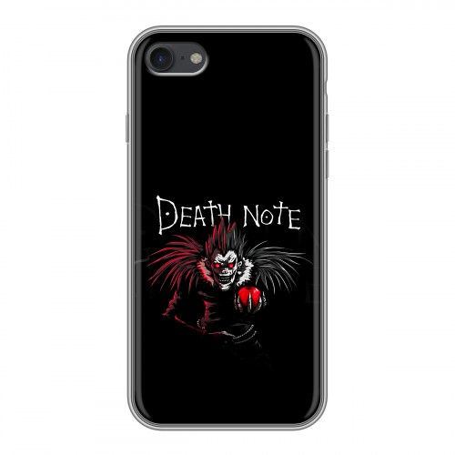 Дизайнерский силиконовый чехол для Iphone 7 Death note Тетрадь смерти