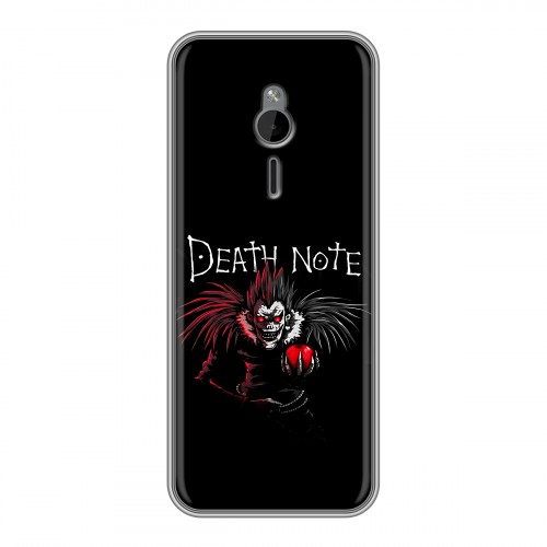 Дизайнерский силиконовый чехол для Nokia 230 Death note Тетрадь смерти