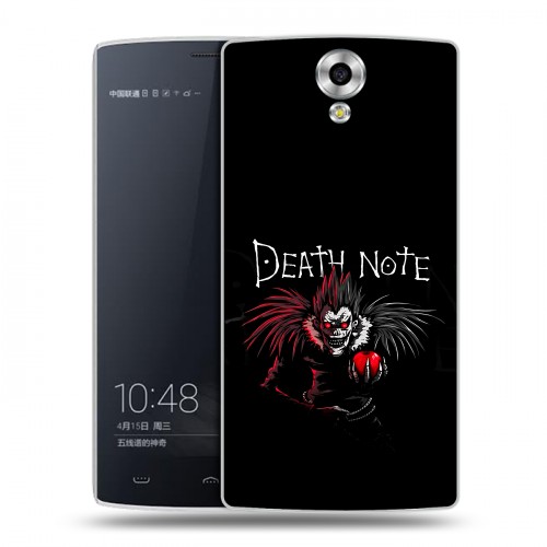 Дизайнерский силиконовый чехол для Homtom HT7 Death note Тетрадь смерти