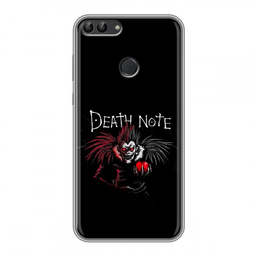 Дизайнерский силиконовый чехол для Huawei P Smart Death note Тетрадь смерти