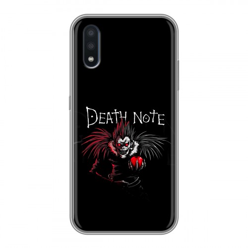Дизайнерский силиконовый чехол для Samsung Galaxy M01 Death note Тетрадь смерти