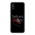 Дизайнерский силиконовый с усиленными углами чехол для Xiaomi RedMi 9A Death note Тетрадь смерти