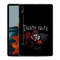 Дизайнерский силиконовый чехол для Samsung Galaxy Tab S7 Death note Тетрадь смерти