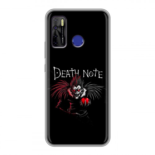 Дизайнерский силиконовый чехол для Tecno Camon 15 Death note Тетрадь смерти