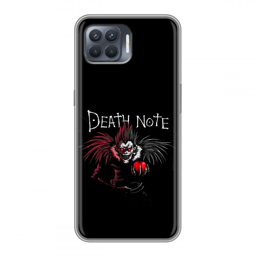 Дизайнерский силиконовый чехол для OPPO Reno4 Lite Death note Тетрадь смерти