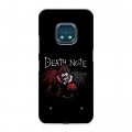 Дизайнерский силиконовый с усиленными углами чехол для Nokia XR20 Death note Тетрадь смерти
