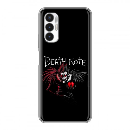Дизайнерский пластиковый чехол для Tecno Pova 3 Death note Тетрадь смерти