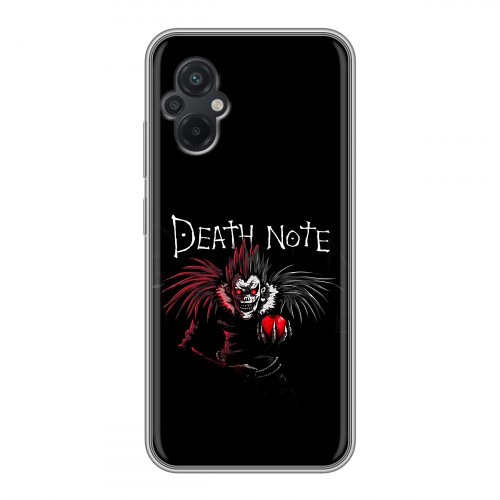 Дизайнерский силиконовый чехол для Xiaomi Poco M5 Death note Тетрадь смерти