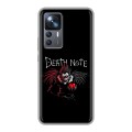 Дизайнерский силиконовый чехол для Xiaomi 12T Death note Тетрадь смерти