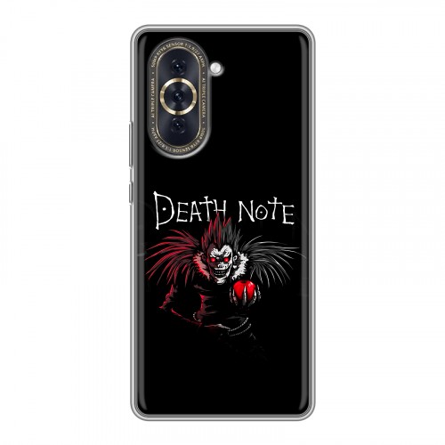 Дизайнерский пластиковый чехол для Huawei Nova 10 Death note Тетрадь смерти