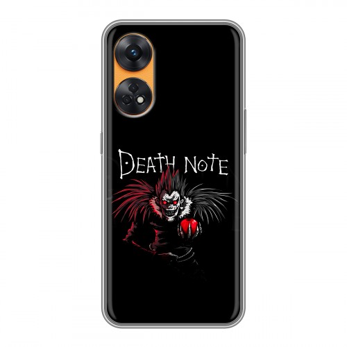 Дизайнерский силиконовый чехол для OPPO Reno8 T Death note Тетрадь смерти