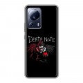 Дизайнерский силиконовый с усиленными углами чехол для Xiaomi 13 Lite Death note Тетрадь смерти