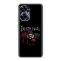 Дизайнерский силиконовый чехол для Realme C55 Death note Тетрадь смерти