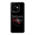 Дизайнерский силиконовый чехол для Tecno Spark 10C Death note Тетрадь смерти
