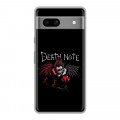 Дизайнерский силиконовый чехол для Google Pixel 7A Death note Тетрадь смерти