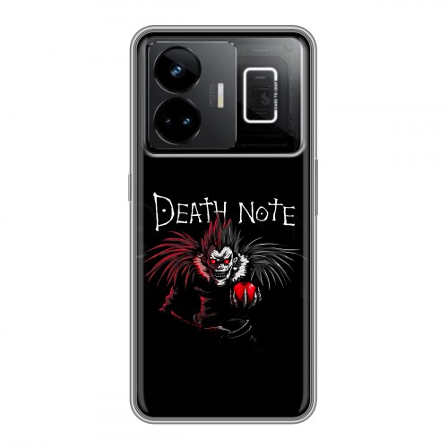 Дизайнерский силиконовый чехол для Realme GT3 Death note Тетрадь смерти