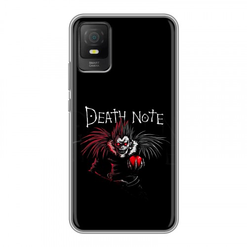 Дизайнерский силиконовый чехол для TCL 403 Death note Тетрадь смерти