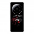 Дизайнерский силиконовый с усиленными углами чехол для Xiaomi 13 Ultra Death note Тетрадь смерти