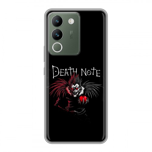 Дизайнерский силиконовый чехол для Vivo V29e Death note Тетрадь смерти