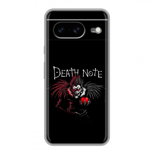 Дизайнерский силиконовый чехол для Google Pixel 8 Death note Тетрадь смерти