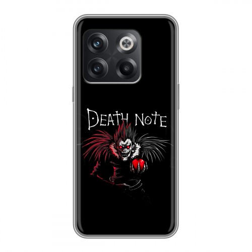 Дизайнерский пластиковый чехол для OnePlus 10T Death note Тетрадь смерти