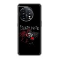 Дизайнерский силиконовый чехол для OnePlus 11 Death note Тетрадь смерти