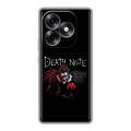 Дизайнерский силиконовый чехол для Itel S23 Plus Death note Тетрадь смерти