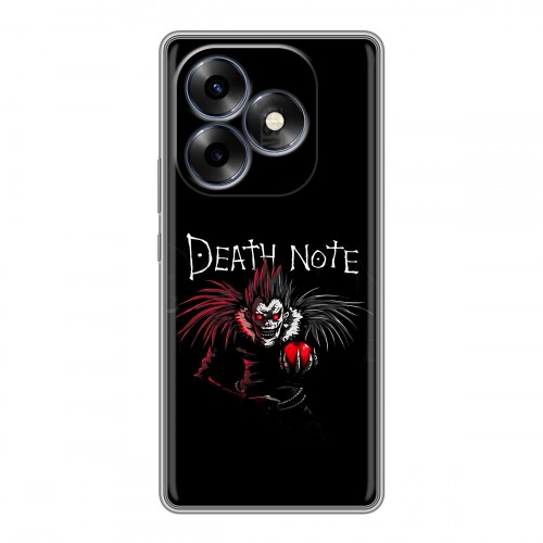 Дизайнерский силиконовый чехол для Itel S23 Plus Death note Тетрадь смерти